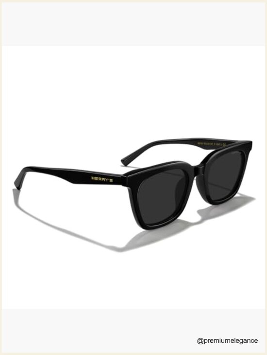 Polarized UV400 Acetate Square Sunglasses main image 6